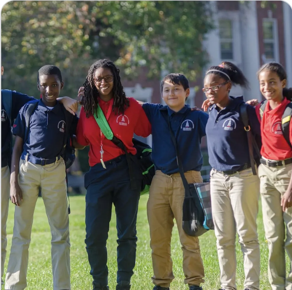 HU-MS² scholars together on the Howard University campus